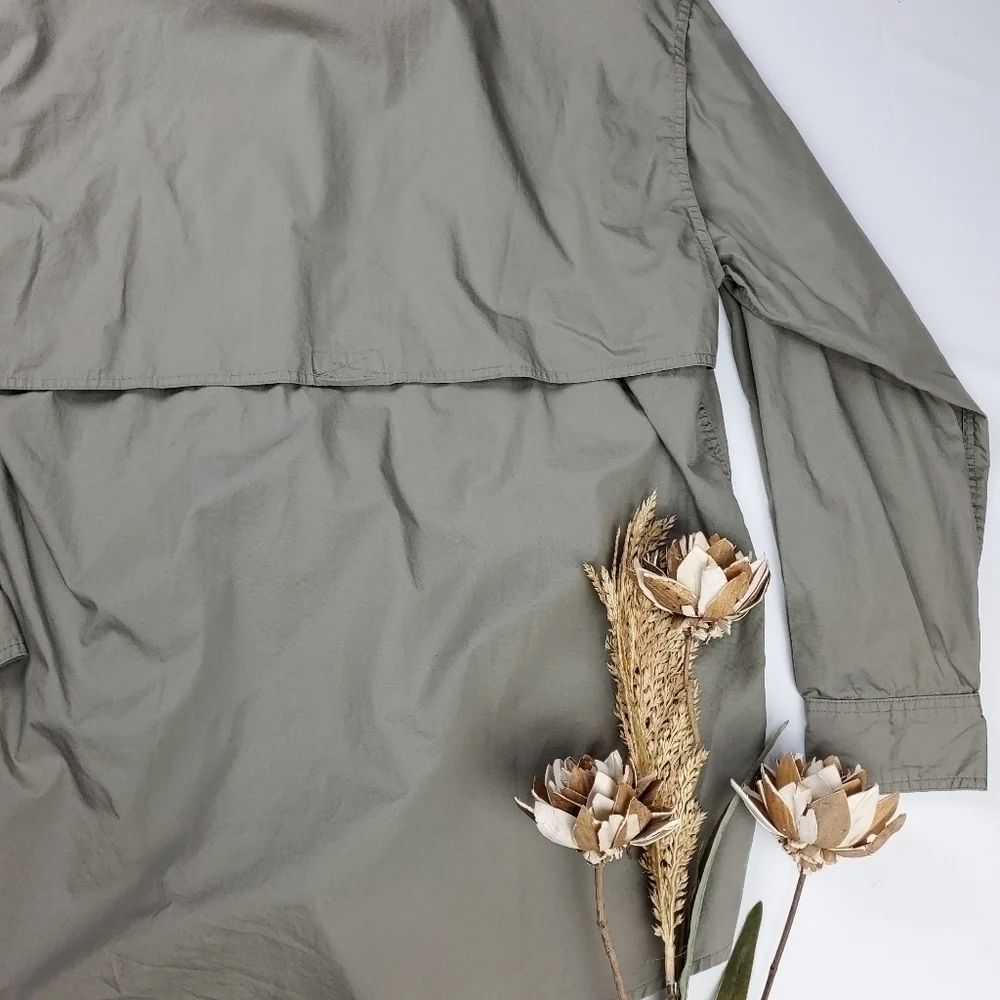 New Magellan Mens Cache Green Outdoor Shirt Med